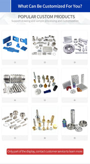 Bild in Galerie-Viewer laden, Jiejia OEM Custom Factory CNC Service Precision CNC Parts Stainless Steel Machining Manufacturing Turning Parts