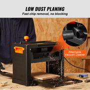 Charger l'image dans la visionneuse de galerie, TAO Amocart Electric Thickness Planer Benchtop 13inch Wood Planer with 3 Blades Two Speed 15-Amp 2000W for DIY