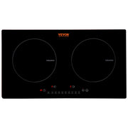 Bild in Galerie-Viewer laden, Amocart 2 Burners Electric Induction Cooktop Stove Hob Built-in Burner Cooker Sensor Touch Control Magnetic Cooker Hot Plate