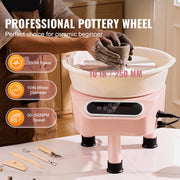 Charger l'image dans la visionneuse de galerie, Amocart Pottery Wheel 11inch Pottery Forming Machine Direct Drive Ceramic Wheel 450W Electric Wheel for Pottery with Foot Pedal