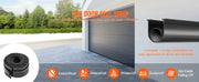 Bild in Galerie-Viewer laden, Amocart 3m 4.8m 6m Garage Door Seals Bottom Rubber U Shape +O Ring Garage Door Weather Stripping Universal Weatherproof Rubber