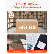 Bild in Galerie-Viewer laden, Amocart 1.5in Core 6 Rolls Clear Packing Tape with Dispenser 2.7 Mil Shipping Tape Designed for Moving Boxes Storage Mailing