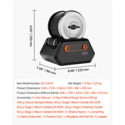 Load image into Gallery viewer, Amocart Rock Tumbler Kit Rock Polishing Kit 4 Speed Settings 9-Day Polishing Timer Stone Polishing Kit Rock Polisher