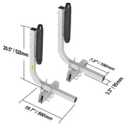 Load image into Gallery viewer, Amocart Boat Trailer Guide Adjustable Guide Poles 2PCS Rustproof Galvanized Steel Trailer Guide for Ski Boat Sailboat Trailer