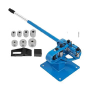 Bild in Galerie-Viewer laden, Amocart Pipe Bender YP-9 Manual Bench Steel Tube Bending Kit w/ 7Dies 1-3in Multifonction Compact Flat Bar Rod Brake Bends Tool