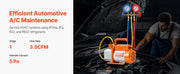 Load image into Gallery viewer, Amocart 3.5 CFM 4.5 CFM Vacuum Pump & Gauge Set, Single Stage Rotary Vane HVAC & Hoses for R134a R12 R22 R502a R410A R404 R407C