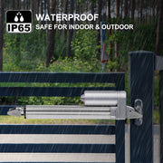Load image into Gallery viewer, HAKIWO 24V IP65 Waterproof 3000N Linear Actuator 50mm 150mm 500mm 800mm 1000mm Stroke Solar Tracker Motorisation of Door 150mm/s