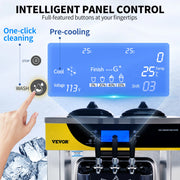 Charger l'image dans la visionneuse de galerie, Amocart 22-30 L/H Soft Ice Cream Machines Commercial Tricolor Desktop Sweet Cone Freezing Equipment Vending Machine