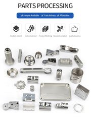 Bild in Galerie-Viewer laden, Jiejia OEM Custom Factory CNC Service Precision CNC Parts Stainless Steel Machining Manufacturing Turning Parts