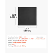 Bild in Galerie-Viewer laden, Amocart Roll Rubber Roofing, Weather Resistant Flexible Roof Material for Long Lifespan