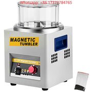 Bild in Galerie-Viewer laden, Amocart KT-185 Magnetic Tumbler Jewelry Polisher Mini Metal Finisher Finishing Machine 110V/220V Gold Precision Parts Polisher