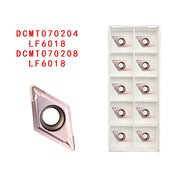 Load image into Gallery viewer, DCMT070204 DCMT11T304 VP15TF UE6020 Carbide Insert Internal Turning Tool High Quality CNC Turning Insert Cutting Lathe Tools