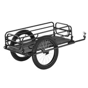 Bild in Galerie-Viewer laden, Amocart 275 lbs Bike Cargo Trailer Bicycle Wagon Cart Foldable Compact Storage with Universal Hitch 20" Wheels fits Most Bike