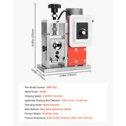 Charger l'image dans la visionneuse de galerie, Amocart Electric Wire Stripping Machine 1.5-40 mm 400W Automatic Motorized Wire Peeler with Blades for Scrap Copper Recycling