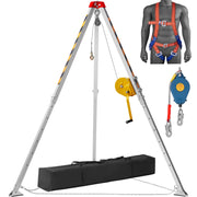 Bild in Galerie-Viewer laden, Amocart 1800/2600 lbs Confined Space Tripod Kit Winch Confined Space Rescue Tripod Fall Protection For Confined Spaces