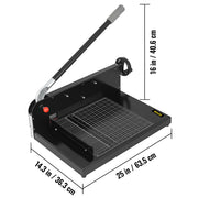 Bild in Galerie-Viewer laden, Amocart A4 12" Manual Paper Cutter Heavy Duty Guillotine Trimmer 300 Sheets Die Cutters for Home Office Laboratory Commercial