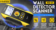 Load image into Gallery viewer, FNIRSI WD-01 WD-02 Metal Detector Wall Scanner with Newly Designed Positioning Hole for AC Live Cable Wires Metal Wood Stud Find
