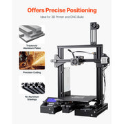 Charger l'image dans la visionneuse de galerie, Amocart Linear Rail 4-5 PCS 1000mm/1200mm/1500mm/2000mm T Slot 2040 Aluminum Extrusion Profile for 3D Printer, CNC Machine DIY