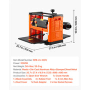 Bild in Galerie-Viewer laden, Amocart Thickness Planer 2 Speed 13-in Width Three-Blade 2000W 23500 RPM Powerful Motor Woodworking for Hard&Soft Wood Material