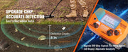Bild in Galerie-Viewer laden, Amocart Metal Detector 8Inch Waterproof Search Coil & High Accuracy Pointer Display Adjustable 38''-49'' Aluminum Stem Detector