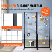Bild in Galerie-Viewer laden, Amocart Grid Wall Panels Tower Wire Gridwall Display Racks Double Side Gridwall Panels for Art Craft Shows Retail Shop w/ Hooks