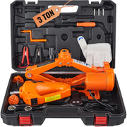 Charger l'image dans la visionneuse de galerie, Amocart Electric Car Jack 3T Scissor Jack with Electric Impact Wrench 12V Portable Car Jack Lifting for SUV Truck Tire Change
