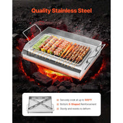 Load image into Gallery viewer, Amocart Stainless Steel Griddle Universal Flat Top Rectangular Plate Gas Grill Griddle for BBQ Family Cookware for Camping Part