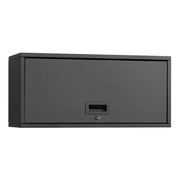 Bild in Galerie-Viewer laden, Amocart Metal Wall Cabinet 30x12x14in Floating Garage Tool Cabinet with Up-Flip Door 120 lbs per Shelf Fit for Garage Basement