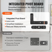 Bild in Galerie-Viewer laden, Amocart Murphy Bed Kit Full Size Vertical Deluxe DIY Wall Mechanical Hardware Pneumatic Lever Heavy Duty Frame for Guestroom