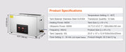 Bild in Galerie-Viewer laden, Amocart 2L 3L 6L 10L 22L 30L Ultrasonic Cleaner Stainless Steel Portable Cleaning Washing Machine Ultrasound Home Appliance