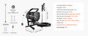 Bild in Galerie-Viewer laden, Amocart Stand Airless Paint Sprayer, 650W High Efficiency Airless Sprayer, 3000PSI Electric Paint Sprayer Machine Extension Rod