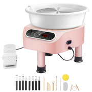 Charger l'image dans la visionneuse de galerie, Amocart Pottery Wheel 11inch Pottery Forming Machine Direct Drive Ceramic Wheel 450W Electric Wheel for Pottery with Foot Pedal