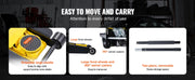 Charger l'image dans la visionneuse de galerie, Amocart 2T Low Profile Floor Jack Iron Hydraulic Racing Floor Jack Hydraulic Car Jack with Single/Dual Piston Quick Lift Pump