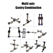 Charger l'image dans la visionneuse de galerie, XY Axis Gantry High Speed Synchronous Belt High Precision Slide Module for Linear Shaft Actuator Guide Rail Workbench