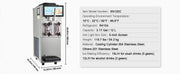 Charger l'image dans la visionneuse de galerie, Amocart Commercial Slushy Machine 12L Singal or Double Tanks Cool and Freeze Modes, Stainless Steel Margarita Smoothie Frozen Drink Maker Slushie Machine for Party Cafes Restaurants Bars Home