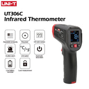 Charger l'image dans la visionneuse de galerie, UNI-T Infrared Thermometer UT306S UT306C Non-contact Industrial Laser Digital Temperature Meter Temperature Gun Tester -50-500