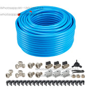 Charger l'image dans la visionneuse de galerie, Amocart Air Compressor Line Kit 3/4" HDPE-Aluminum Compressed Air Piping System Compressed Line Tubing Kit for Garages Workshop