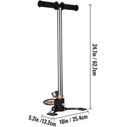 Charger l'image dans la visionneuse de galerie, SucceBuy 3 Stage PCP Pump + Pressure Gauge 4500PSI Tire Kayak Ball Inflatable Air Gun Filling Stirrup High Pressure Hand Pump