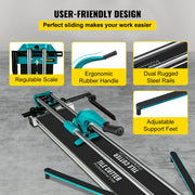 Charger l'image dans la visionneuse de galerie, SucceBuy 1200MM Tile Cutter High Precision Manual Ceramic Floor Tiles Tile Cutter 48 In Cutting Machine for Precision Cutting
