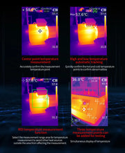 Load image into Gallery viewer, UNI-T UTI260B UTI260A Thermal Imaging Camera 256X192 Pixels Thermal Imager UTI260B+ PCB Circuit Floor Heating Tube Testing