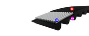 Load image into Gallery viewer, HTD3M Timing Belt Length 90mm to 255mm 3M Belt Width 6mm 10mm Synchronous Belt 3M Closed Loop Rubber Belt HTD 3M Belts 15mm 20mm