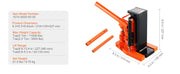 Charger l'image dans la visionneuse de galerie, Amocart Hydraulic Toe Jack 2.5-10T On Toe Toe Jack Lift 5-20T On Top Lift Capacity Machine Jack Air Hydraulic Jack for Industry