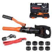 Load image into Gallery viewer, Amocart Copper Pipe Crimping Tool Hydraulic Driven Press Tool with 3/8" 1/2" 5/8" 1" Jaws for ASTM F1807 Pex Pipe Copper Ring