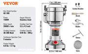 Bild in Galerie-Viewer laden, Amocart 150-2500g Electric Grain Mill Grinder Commercial Swing Spice Grinders for Dry Herbs Grains Spices Cereals Coffee Corn