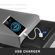 Charger l'image dans la visionneuse de galerie, Succebuy 20-55L Portable Refrigerator Car Refrigerator Electric Compressor Cooler with 12/24v DC & 110-240v AC