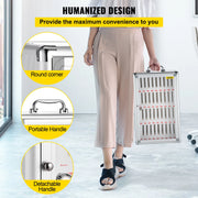 Charger l'image dans la visionneuse de galerie, Amocart 36 Slots Cell Phone Cabinet Silver Aluminum Alloy Pocket Chart Wall Mounted Storage Locker Box for Classroom Office Gym