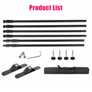 Load image into Gallery viewer, Double-Crossbar Backdrop Background Stand Frame Support System For Photography Photo Studio Video Muslin Green Screen