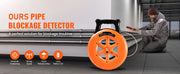 Bild in Galerie-Viewer laden, Amocart Pipe Locators 30m Underground P67 Waterproof Pipe Blockage Detector Sewer Wall Scanner Plumbing Tool for Plastic Metal
