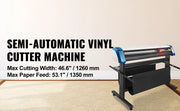Bild in Galerie-Viewer laden, Amocart Semi-Automatic Vinyl Cutter 53/34/28 Inch 4MB Memory Positioning 3 Ports with SignMaster Software