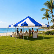 Load image into Gallery viewer, 20’ x 20’ Weekender Canopy Pole Tent, Indoor and Outdoor Heavy Duty Easy Up, 80 Person Capacity Tent for Parties,, Customized